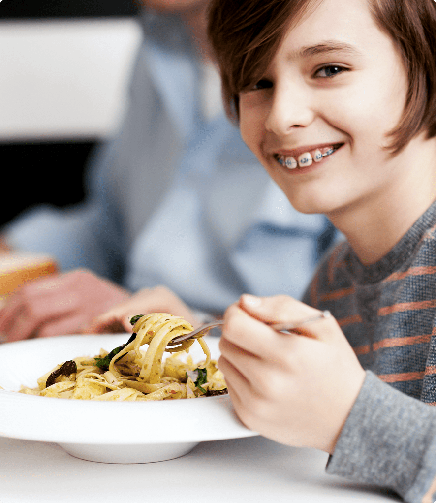 Child smiling